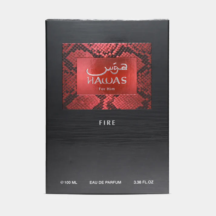 Hawas Fire By Rasasi - 100ml Eau De Parfum